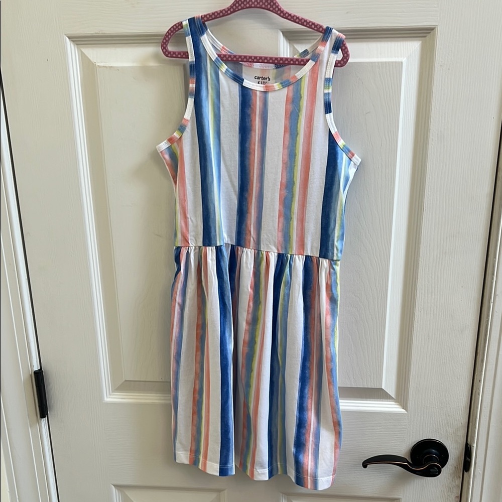 Carter's Multicolor Striped Kids Dress